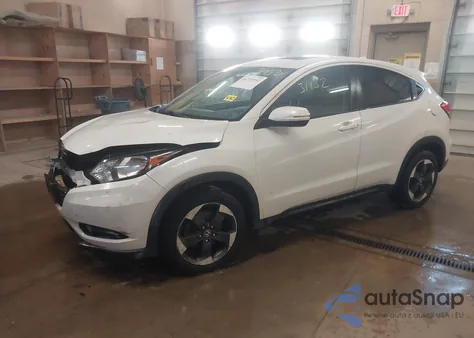 2018 Honda Hr-V Ex z USA, uszkodzony, nr VIN 3CZRU6H54JM729237